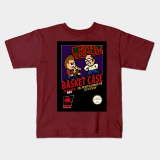 Basket Case Retro 8Bit Horror Game Kids T-Shirt